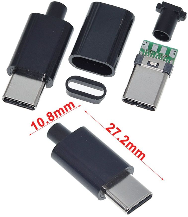 Conector USB-C aereo